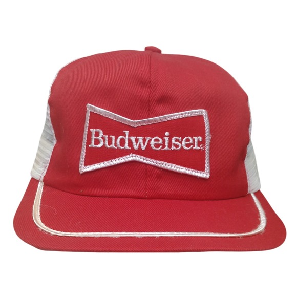 The Unbranded Brand Other - 70's Vintage‎ Budweiser Mesh Trucker Hat Snapback Made in USA